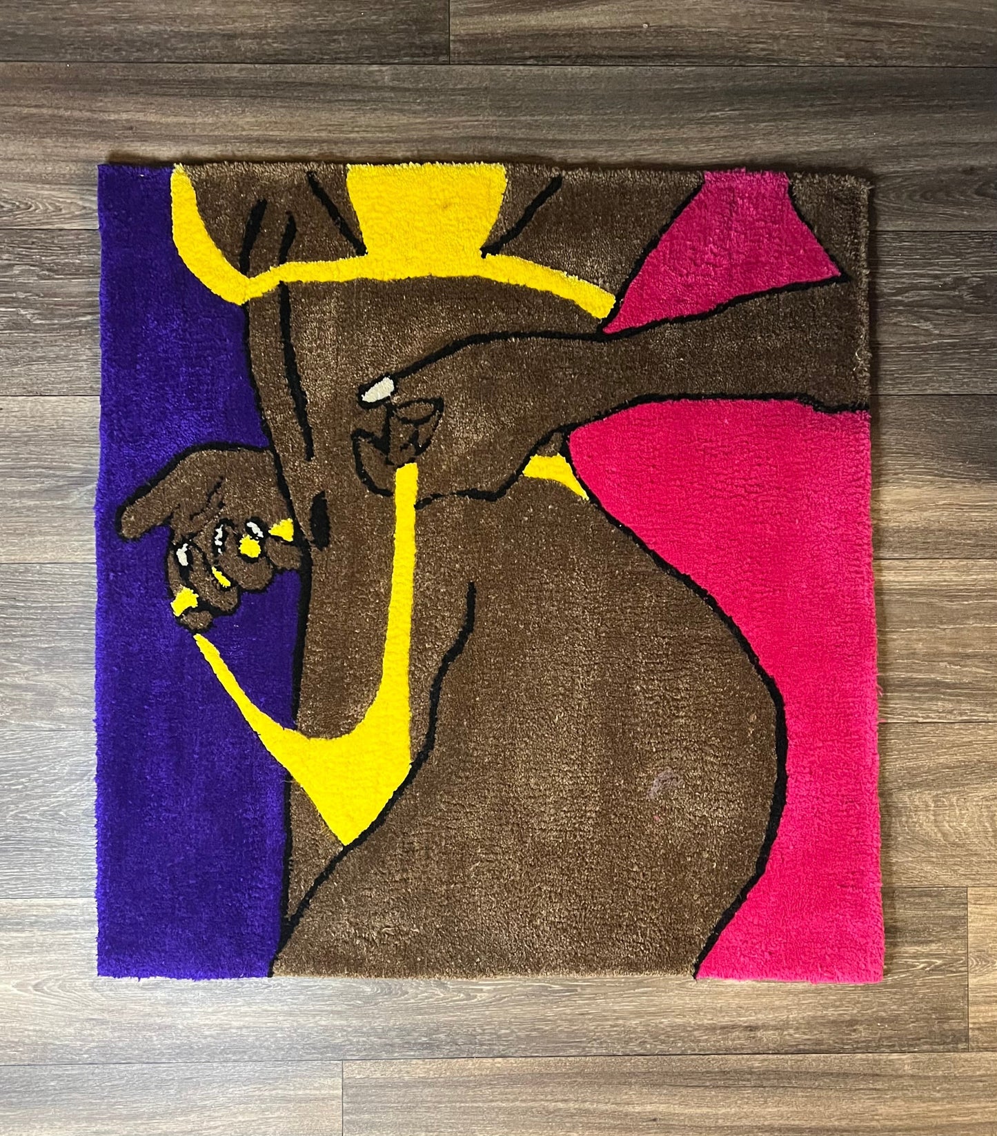 Hot Girl Custom Rug